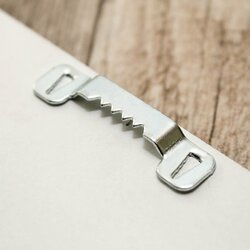 Wooden Picture for the Office - Retro Typewriter | White