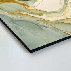 Moderná dekorácia v abstraktnom štýle - Verde