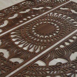 Najkrajšia mandala života - Viacdielny obraz | Orech