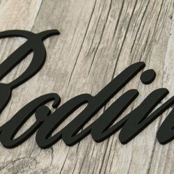 Citát o rodině a lásce - samolepka ze dřeva | Černá