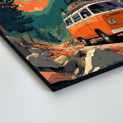 Retro image of Volkswagen T2 - Gift for the traveler