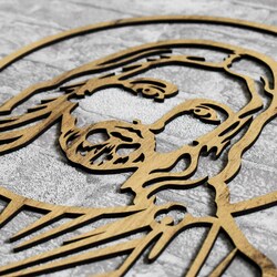 Drevený obraz - Božie milosrdenstvo | Dub zlatý