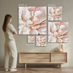 Tablou floral - Farmecul bujorului