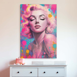 Pop Art Wall Art for Living Room - Marilyn Monroe