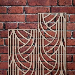 2-piece Decorative Panel - Encounter | Oak Sonoma