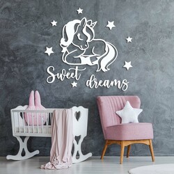 Wall Sticker for Children&#039;s Room - Sweet Dreams | White