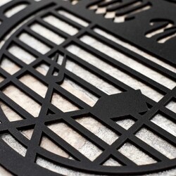 Drevený doplnok do kuchyne - Grill n Chill | Čierna