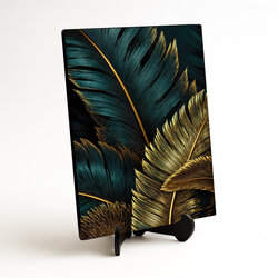 Dřevěný obraz - Listy luxusu