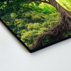 Zelený obraz stromu života - Gaia