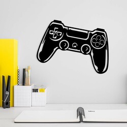 Wooden Wall Art for Boy - Joystick | Black