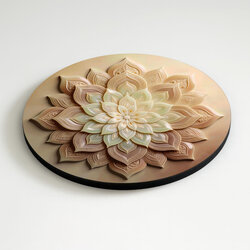 Mandala decorativă pe perete - Reînnoire