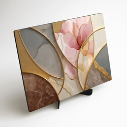 Moderný art deco obraz - Krása v mramore