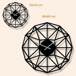 Polygonal Wooden Wall Clock