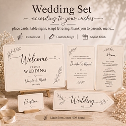 Custom Wedding Set
