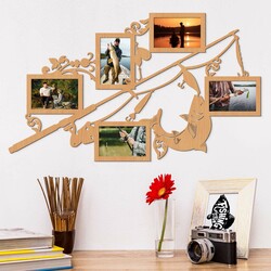 Original Gift for a Fisherman - Photo Frames | Beech
