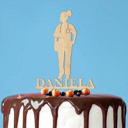 Zápich do torty s menom - Sestrička/Lekárka | Javor