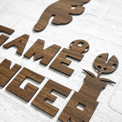 Nápis na stenu - Game Changer a Super Mario | Orech