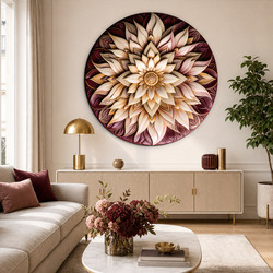 Mandala wall art - Royal Lotus