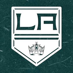 Hokejový obraz NHL - Los Angeles Kings | Biela