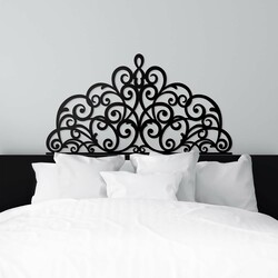 Moderný obraz nad gauč - Mandala | Čierna