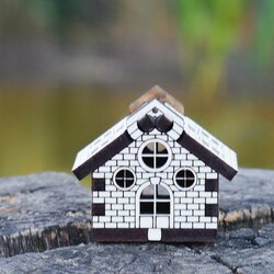 Vianočný domček - dekorácia