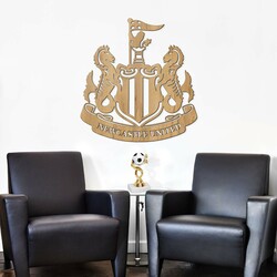 Wall Logo of the Club - Newcastle United F.C. | Gold Craft Oak