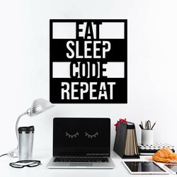 Gift for Programmer - Wooden Picture | Black