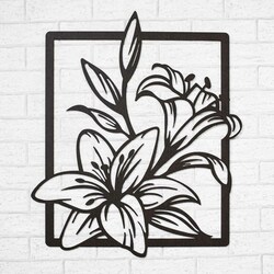 Nappali dekoráció - Liliomok | Wenge