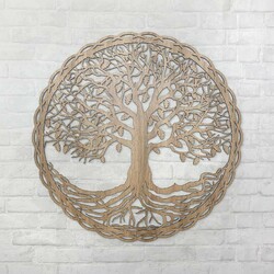 Wooden Tree of Life on the Wall - Oak | Oak Sonoma