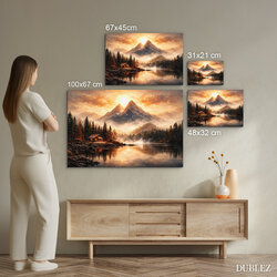 Nástenný obraz - Chata pod horami