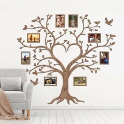 Drevený rodostrom na stenu | Dub tabakový