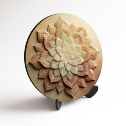 Mandala decorativă pe perete - Reînnoire