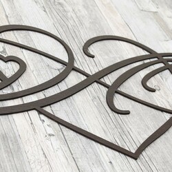 Romantic Wall Art - Infinity Love | Wenge