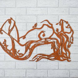 Drevená dekorácia na stenu - Bohyňa lesa | Čerešňa