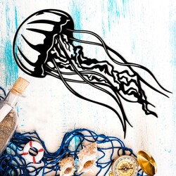 Moderný obraz na stenu - Medúza | Čierna