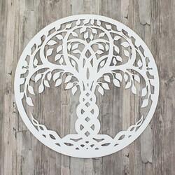 Obraz na stenu - Strom života Malvin  | Biela