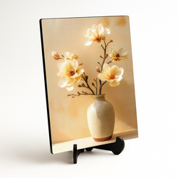 Nástěnný obraz - Žluté magnólie ve váze