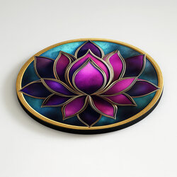 Mandala wall art - Viola