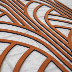 2 dílný dekorační panel - Stret | Třešeň