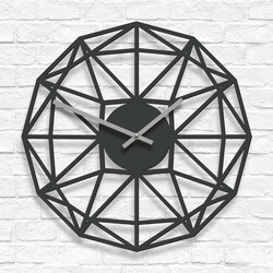 Különleges falióra bármely helyiségbe | Antracitszürke