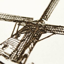 3D Wall Art - Netherlands | White