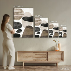 Wooden picture - Shape art