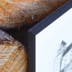 Drevený obraz na stenu - Bratislavský hrad