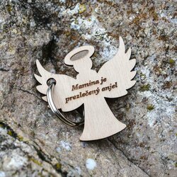 Darček pre maminu - Kľúčenka anjel