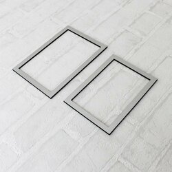 Wooden Photo Frame | Silver