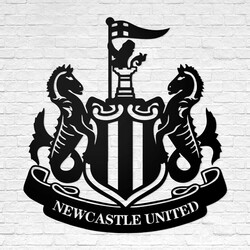 Wall Logo of the Club - Newcastle United F.C. | Black