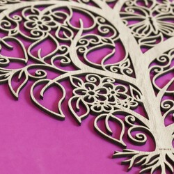 Floral Tree on the Wall - Meadow | Oak Sonoma