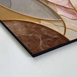 Moderný art deco obraz - Krása v mramore