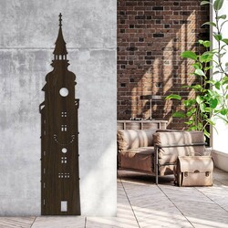 Vyrezávaný obraz - Mestská veža Trnava | Wenge