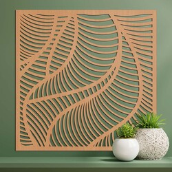 Cut-out Abstract Picture - Desert Dunes